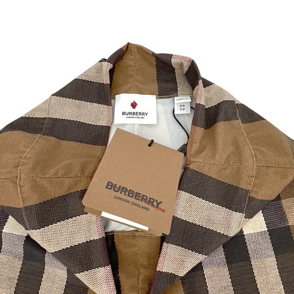 BURBERRY Andrea Check Biker Short XS - Picture 6 of 13